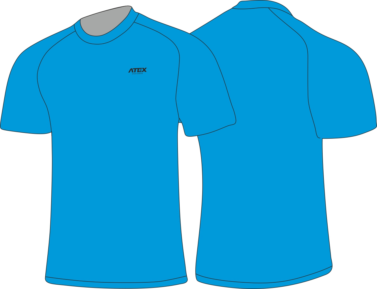 Radtrikot MTB Freeride mit kurzen Raglanärmeln