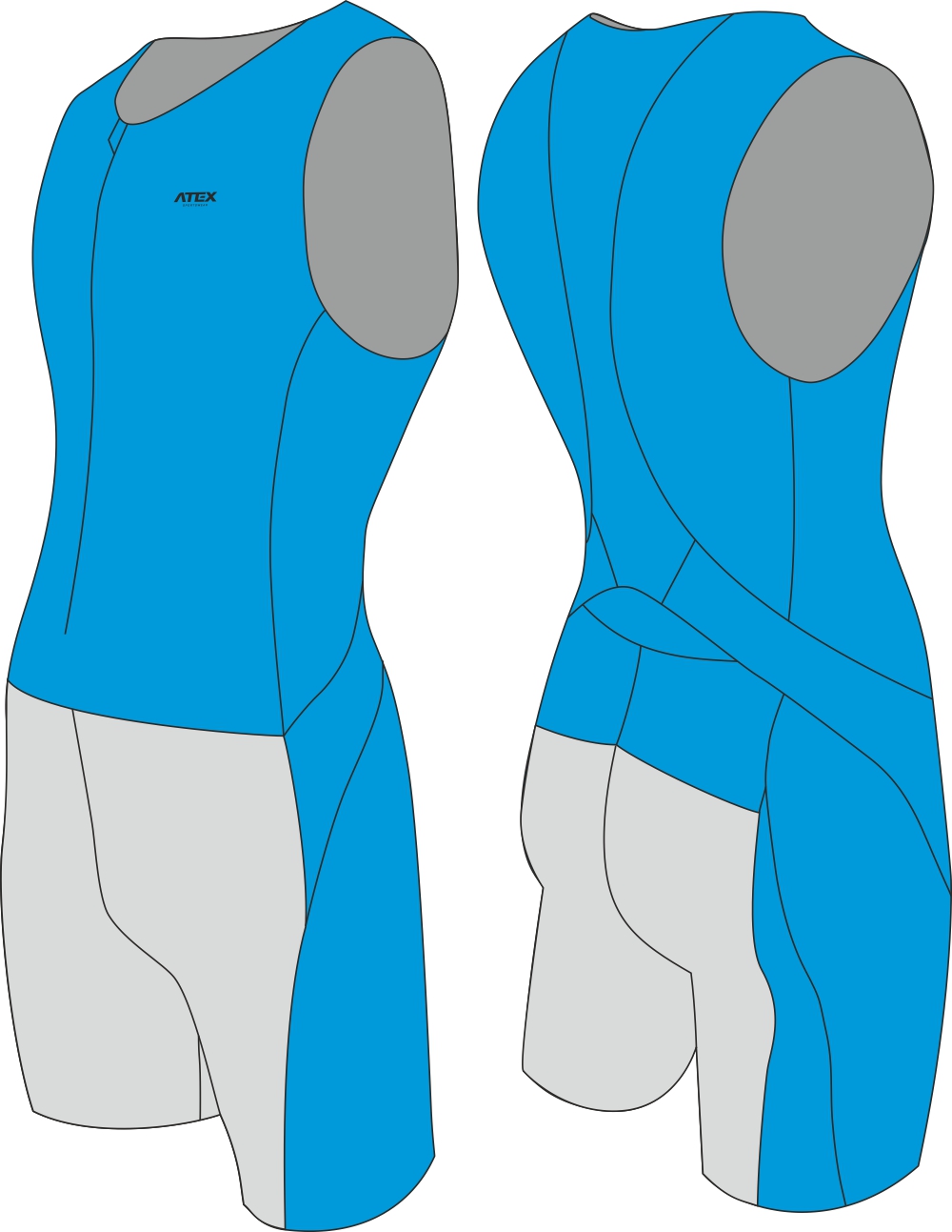 Triathlon suit ELITE without sleeves