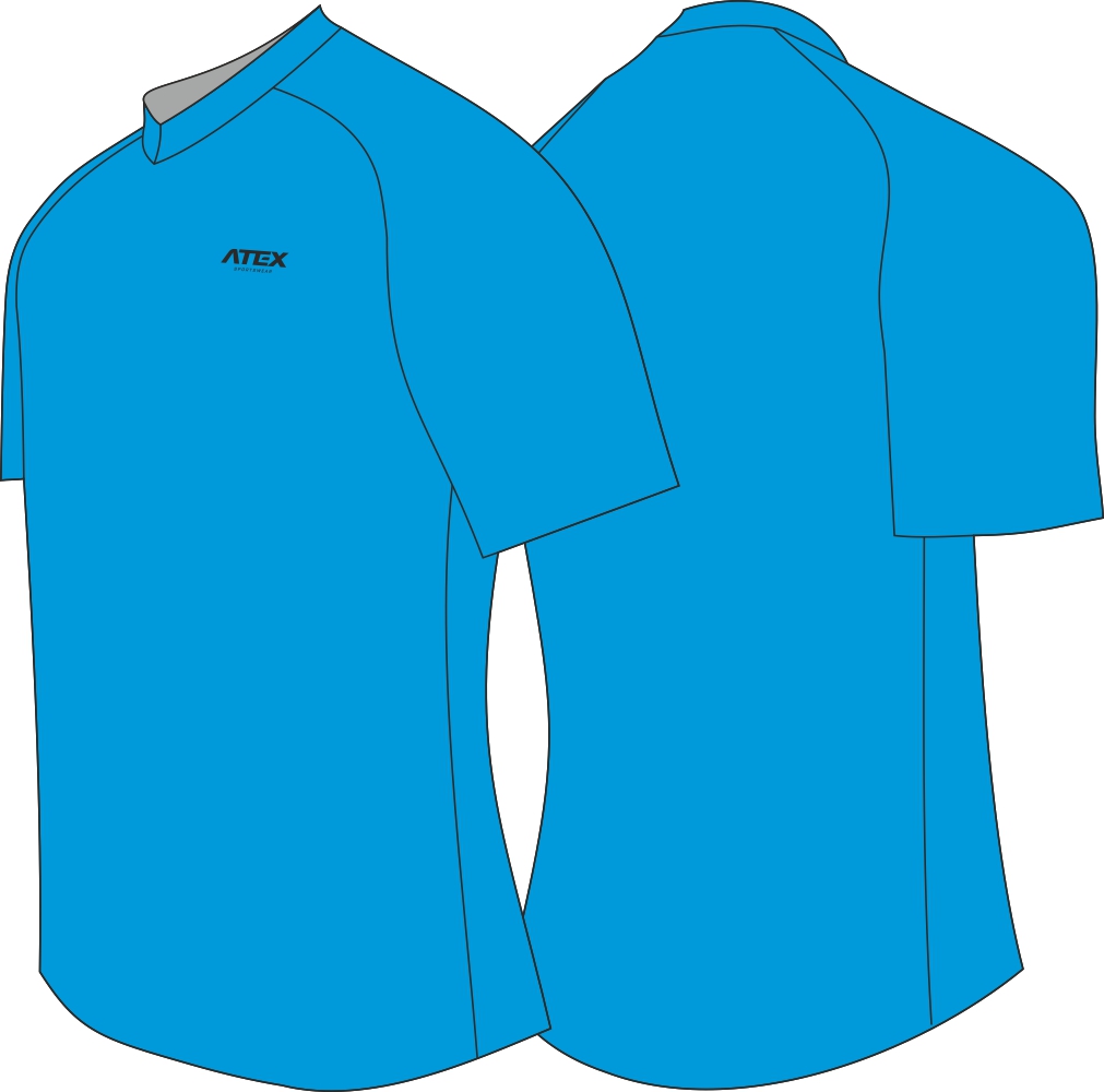 Webbed orienteering jersey with short sleeves