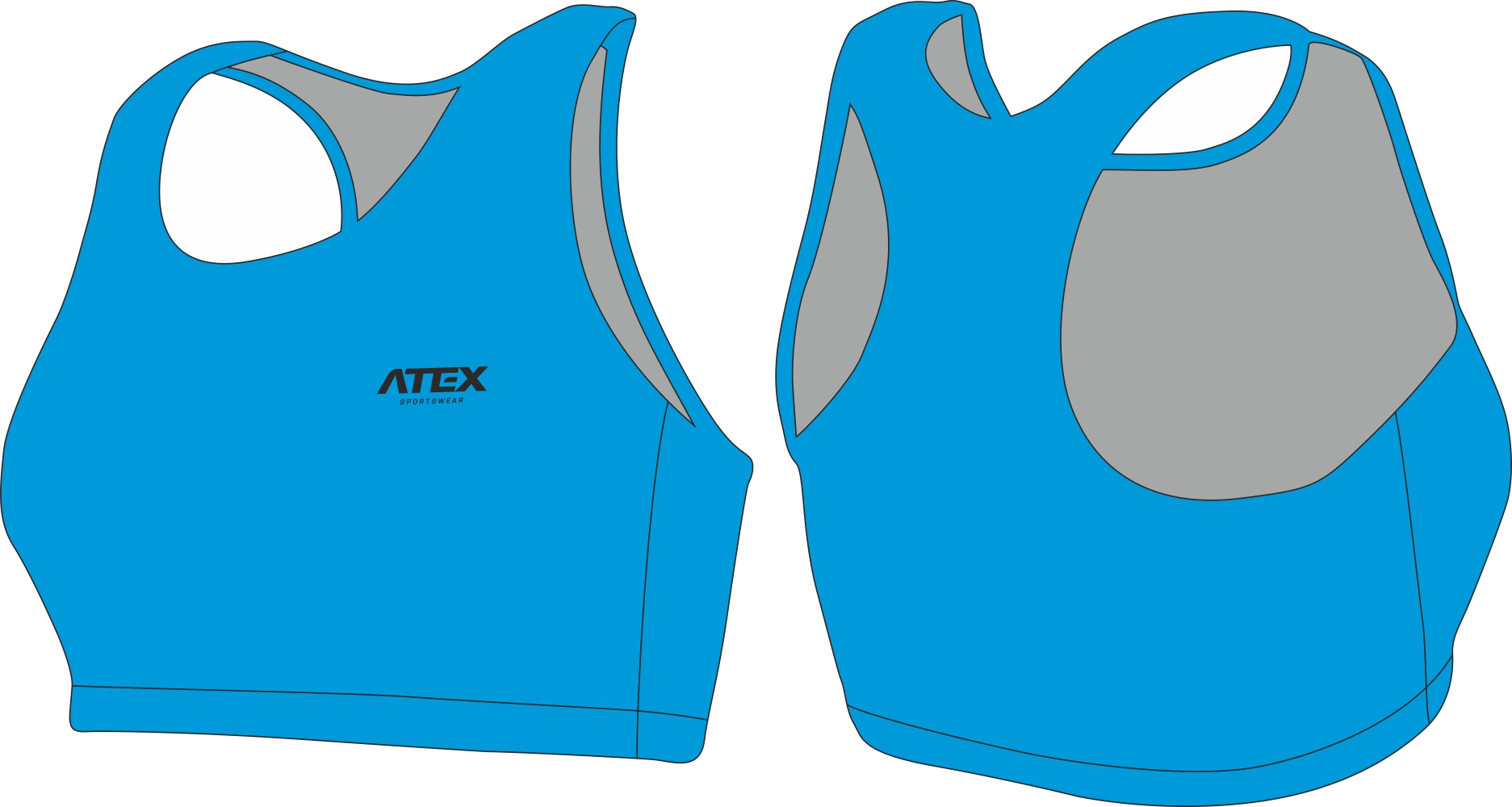 Women's athletic-running top