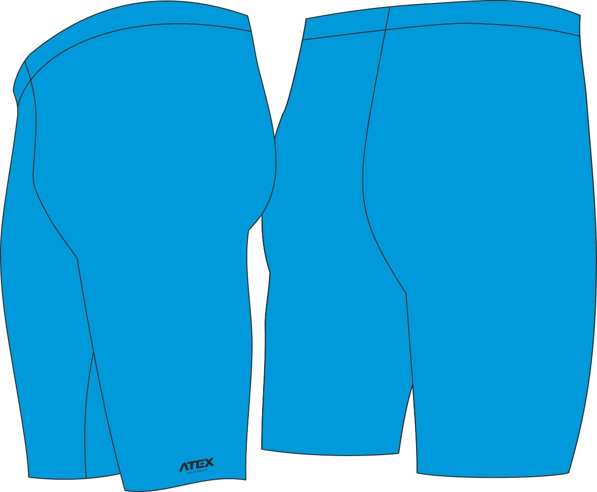 Stretch athletic-running shorts