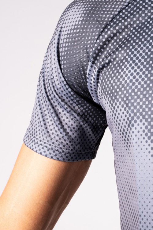 SPORT-Radtrikot mit kurzen Ärmeln und breiten Schultern